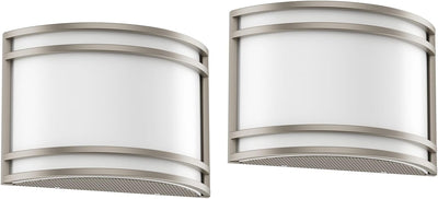 Aplique LED pared 15W 3000-5000K níquel moderno pasillo dormitorio