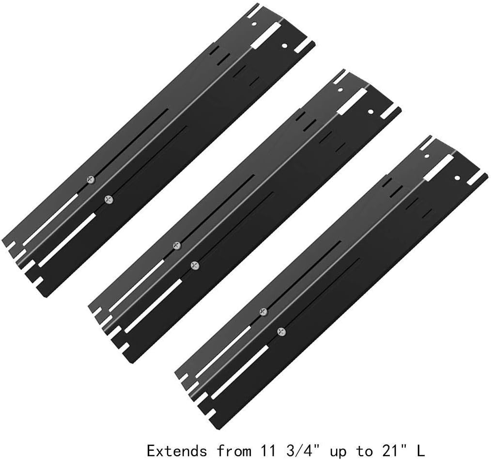 Placa calor universal ajustable 11.75-21pulg set 3