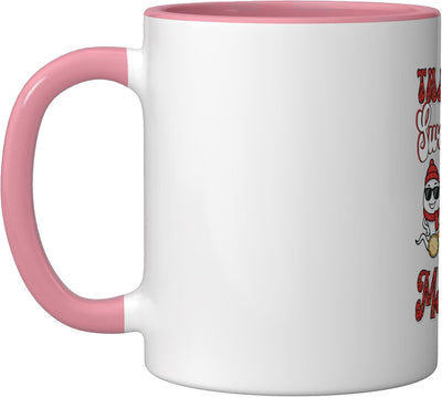 Taza Cerámica Banjo Madre Rosa/Blanca