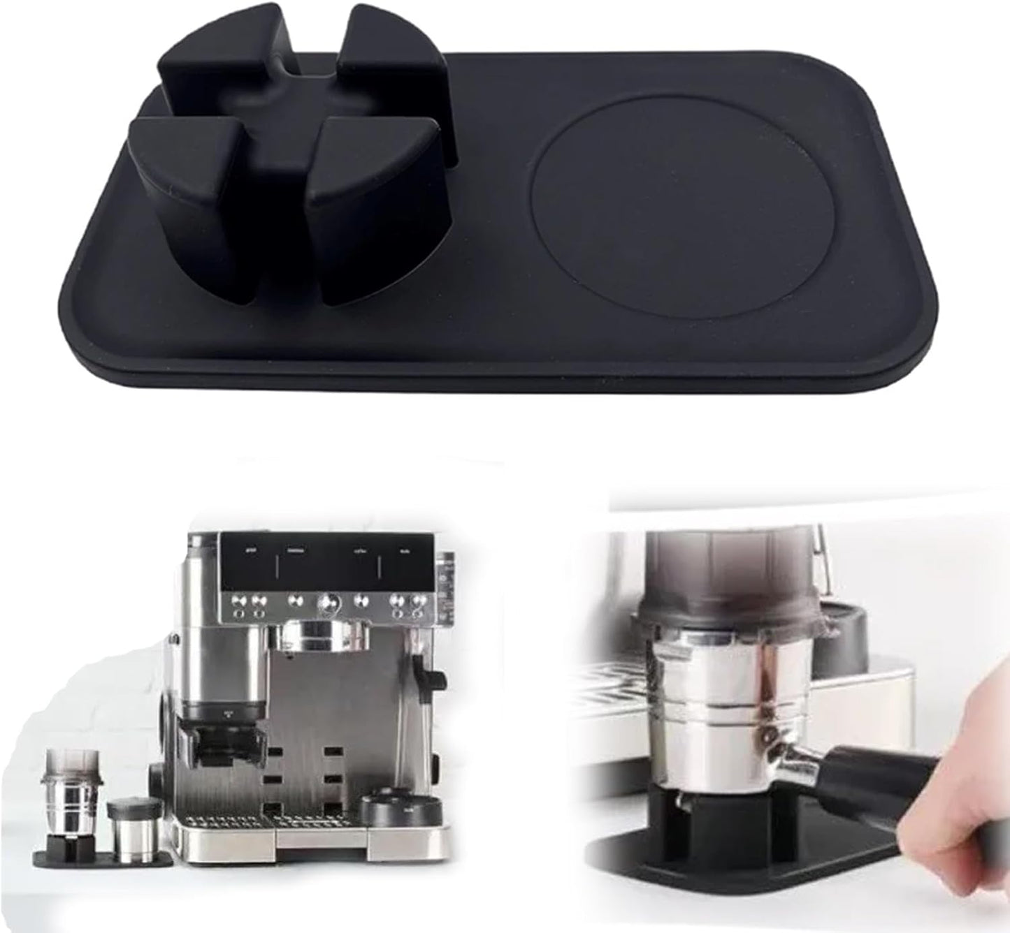 Alfombrilla de agarre compatible con Ninja Luxe Café sin BPA
