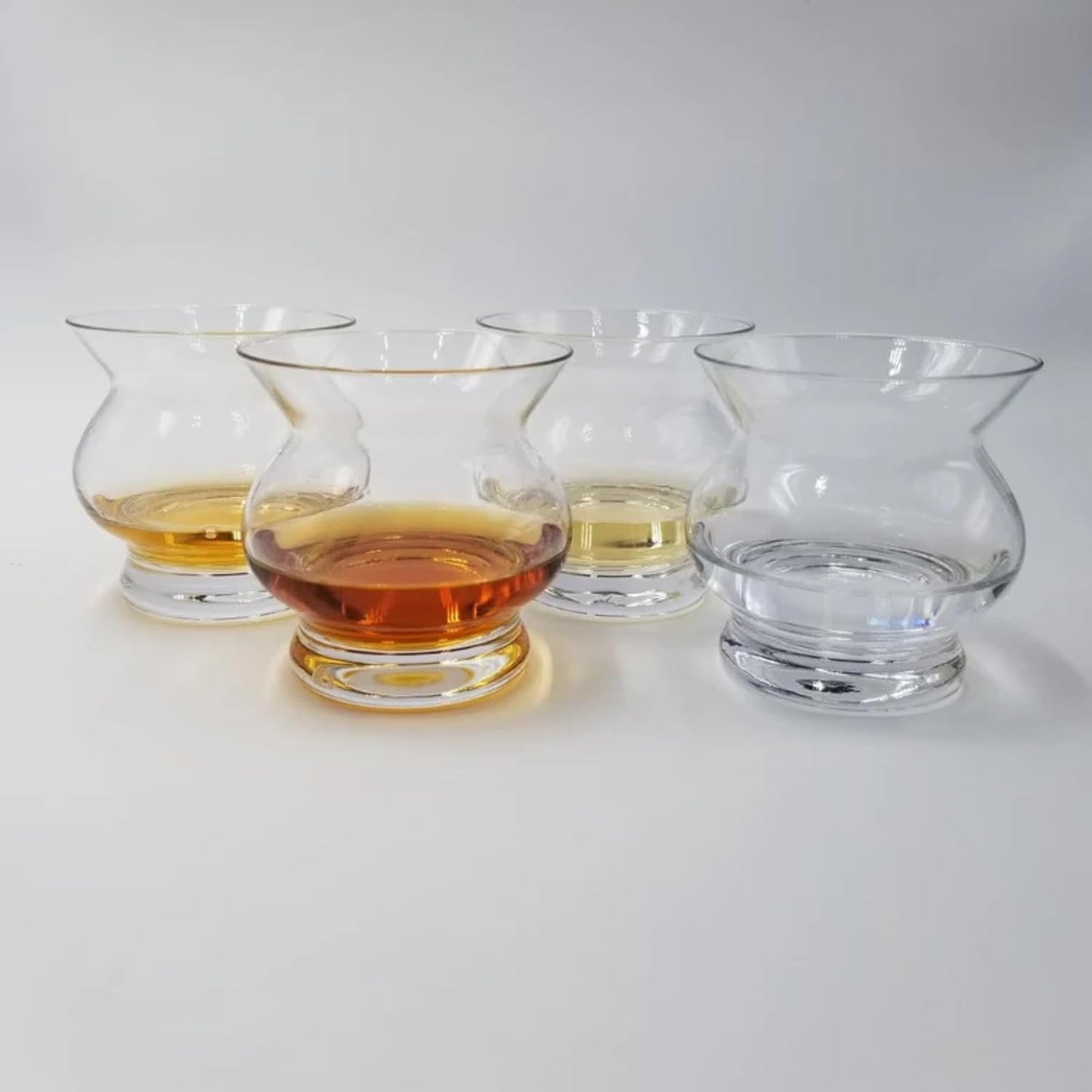 Vaso para degustar licor cristal europeo 4 pzas