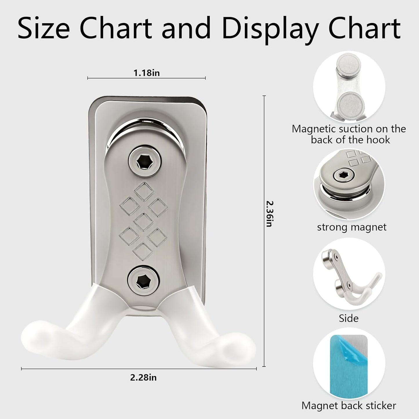 Soporte magnético para portafiltros de pared compatible con Ninja Luxe Cafe y Breville