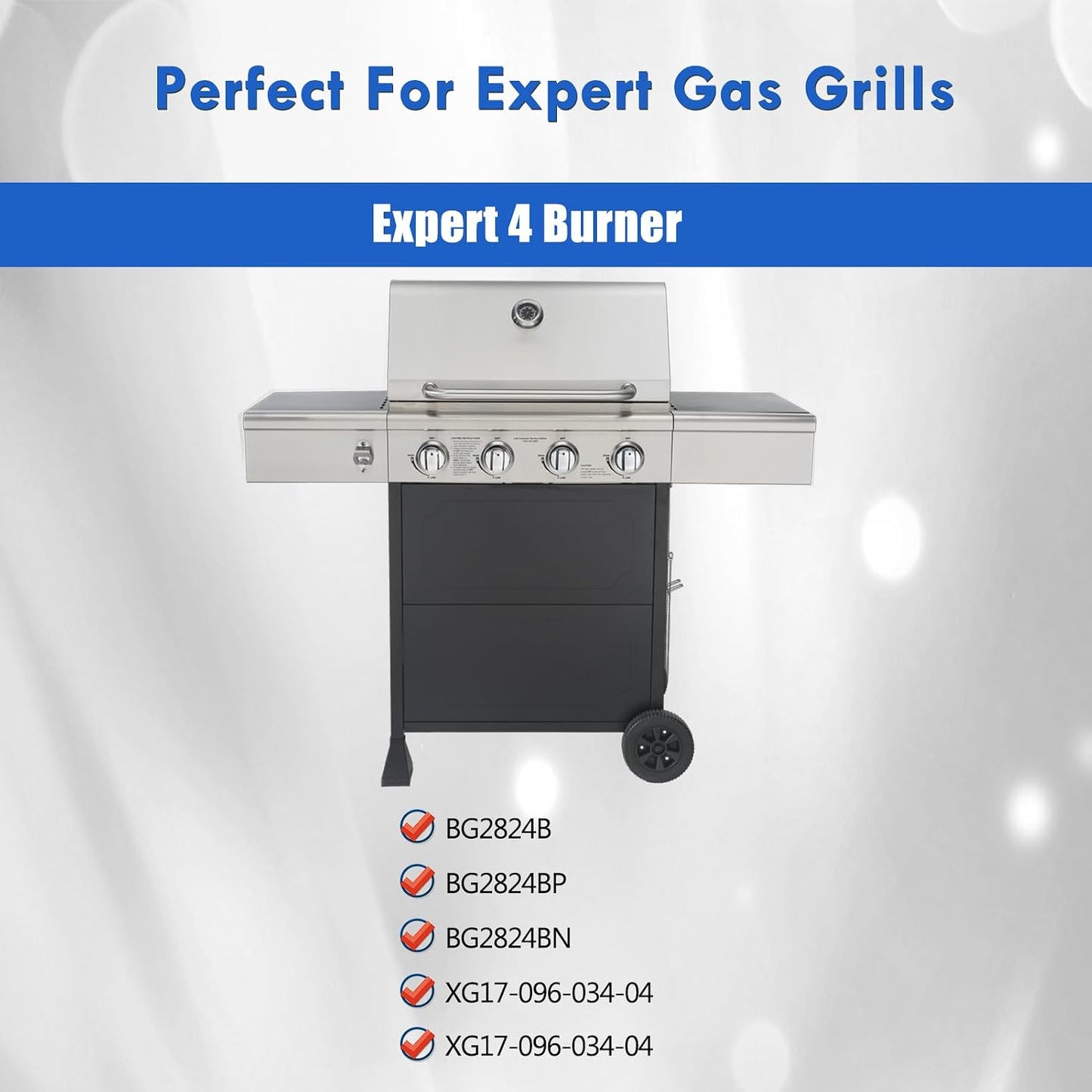 Repuesto quemador parrilla Expert BG2824B