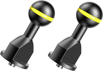 Adaptador estabilizador buceo para cámara 3/8pulg 2uds