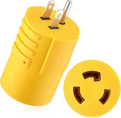 Adaptador bomba piscina 15A a 20A NEMA 5-15P a L5-20R