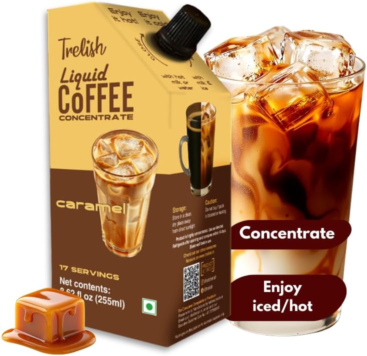 Concentrado de café caramelo 17 porciones 8.62 oz