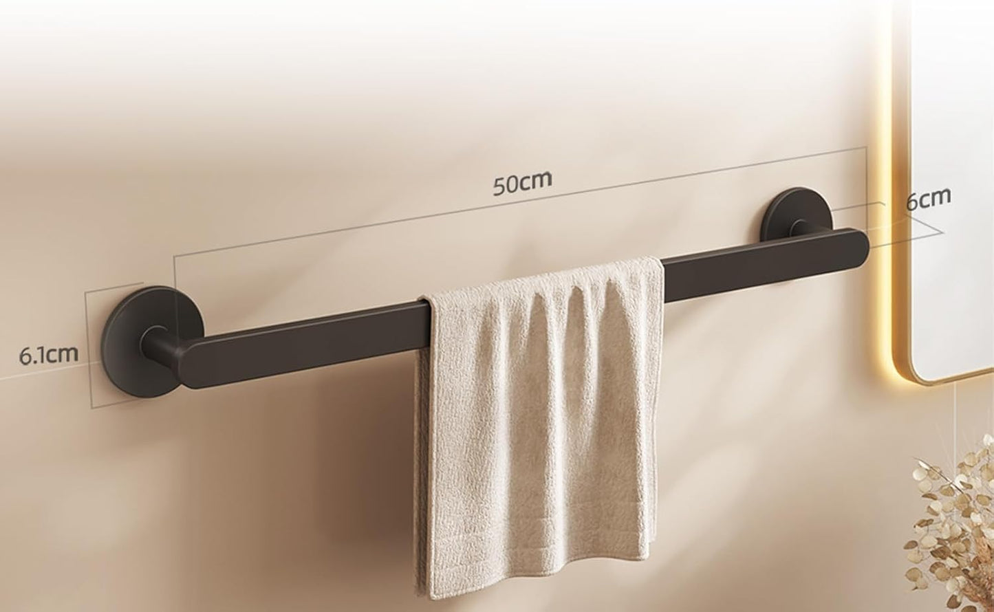 Toallero Barra 19.7pulg Gris