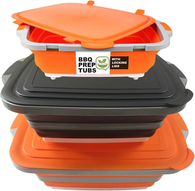 2 Pzas Tubos Colapsables para Preparación de Comida 30L y 16L