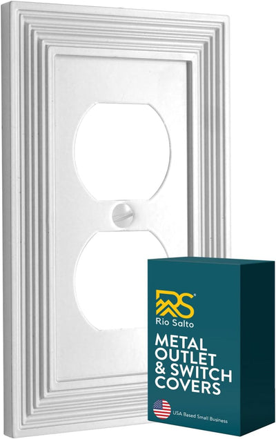 Placa pared metal decorativa Estate 3.13x5pulg