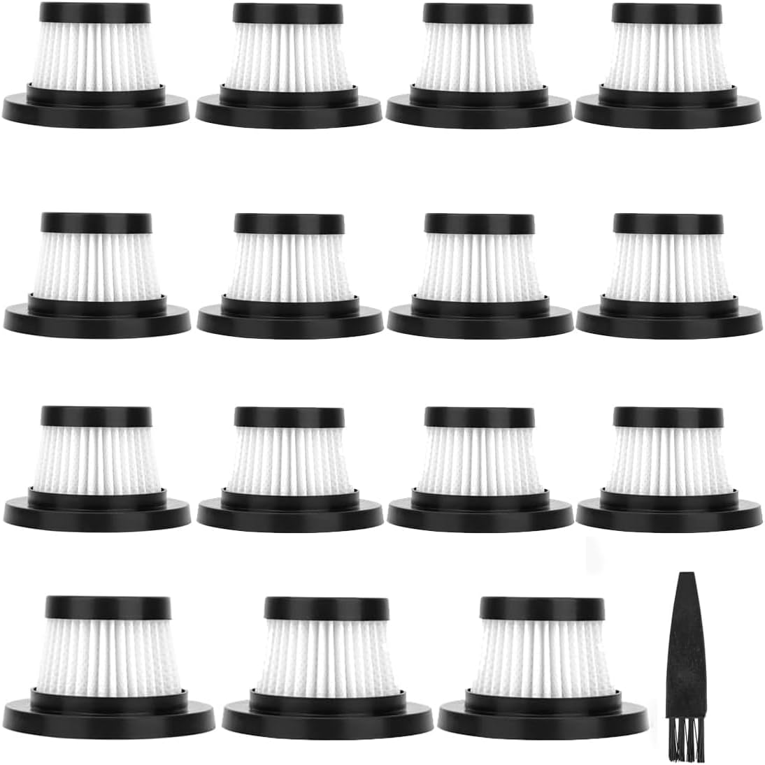 Filtro HEPA para aspiradora inalámbrica comp 15 uds