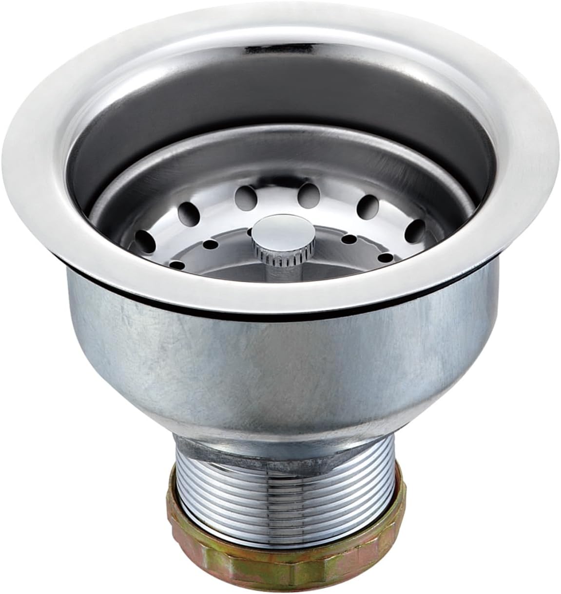 Fregadero cocina acero inox 3.5pulg escurridor drenaje profundo