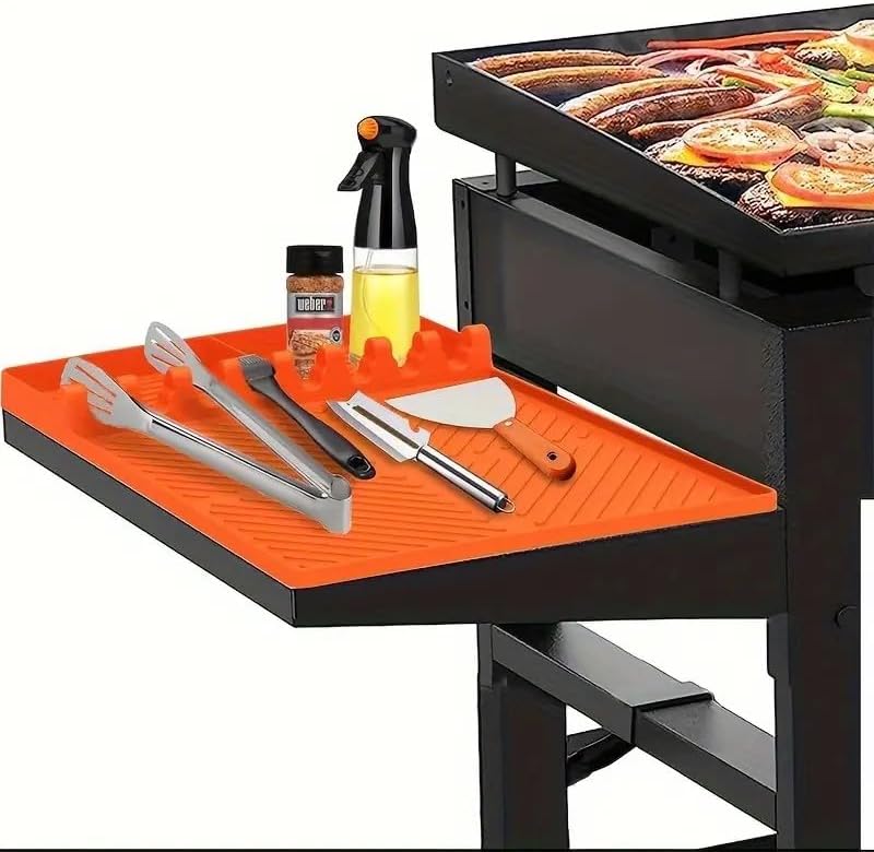 Alfombrilla silicona para parrilla Blackstone antideslizante