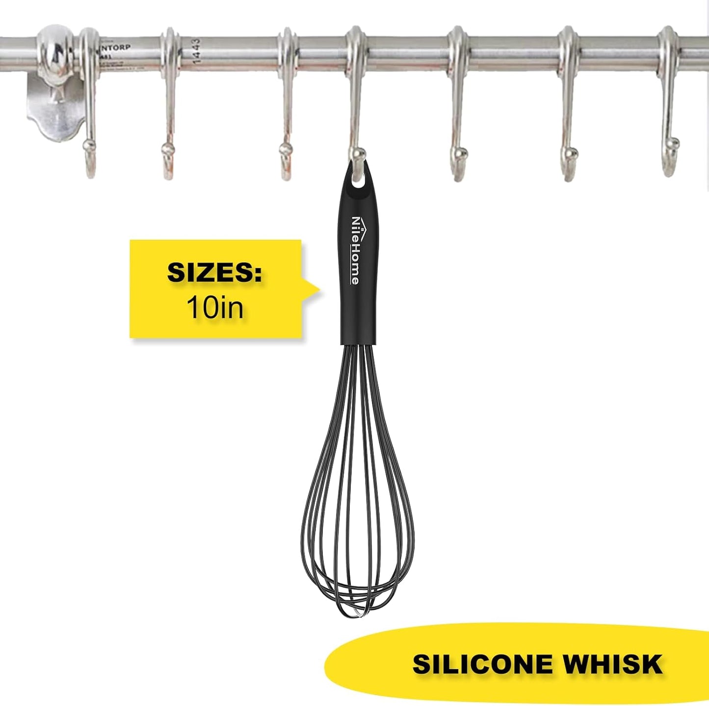 Batidor silicón 10pulg