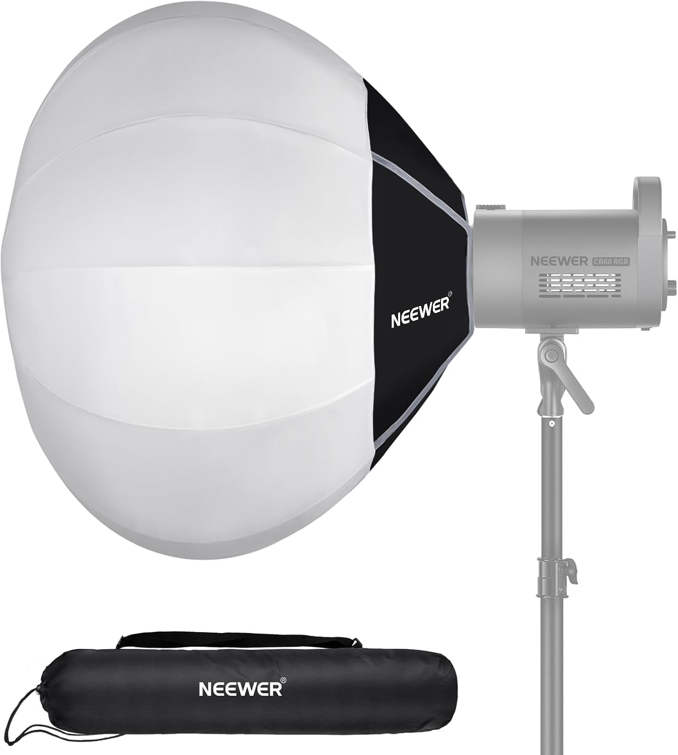 Caja luz linterna 26/65cm difusor 360° Bowens CB60