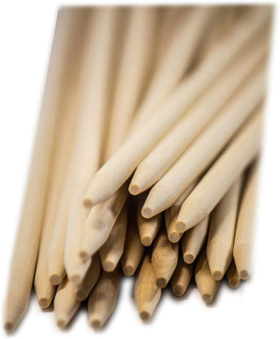 Palillos de maíz bambú 12x3/16 pulg 1000 pzas