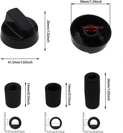 Perilla control universal ABS set 12 piezas para autocaravanas