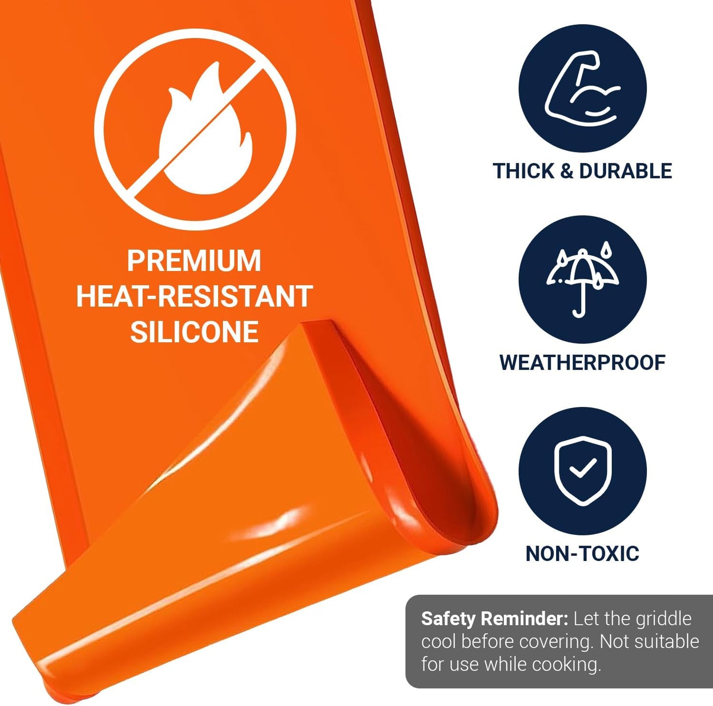 Tapete silicona para parrilla Blackstone 28pulg resistente
