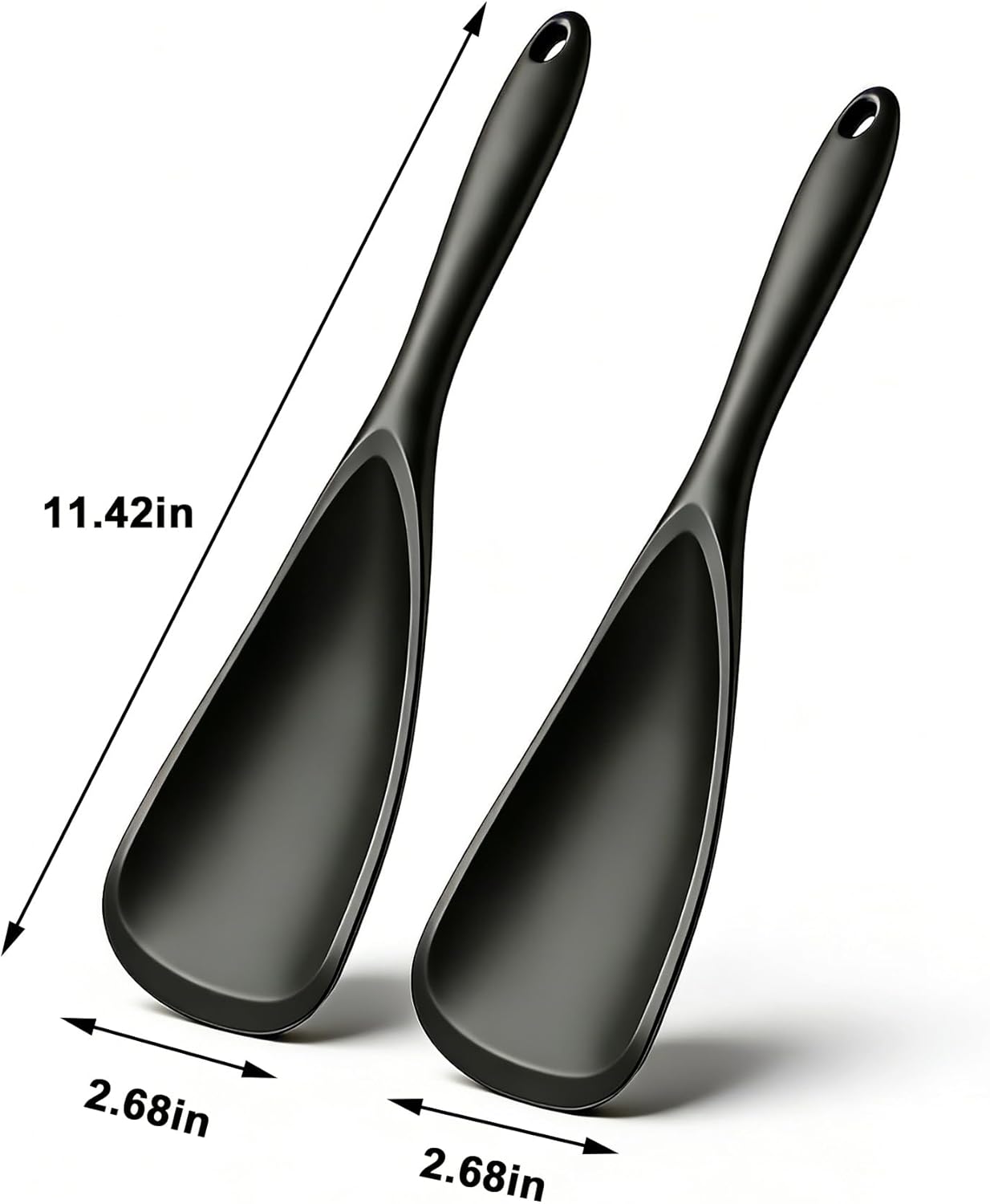 Espátula silicona multiusos para cocina antiadherente