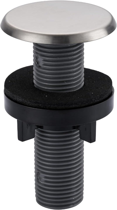 Tapón plástico orificio fregadero cocina con acero inox