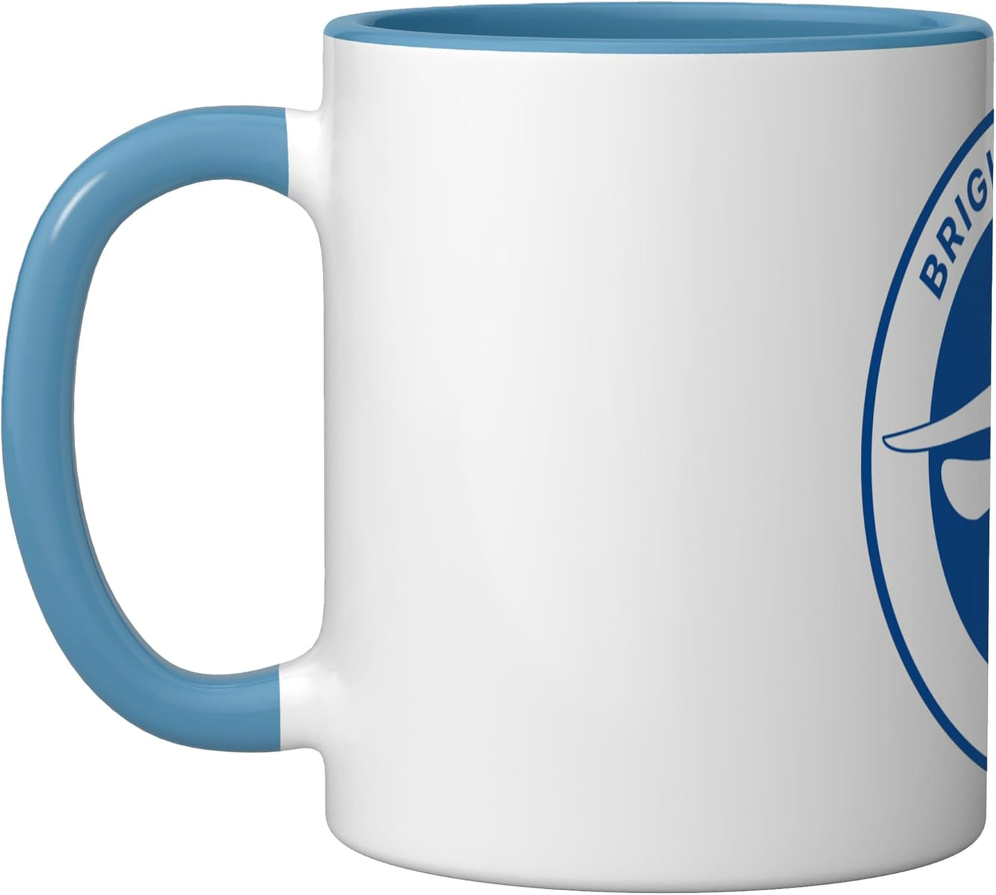 Taza cerámica Brighton FC azul/blanco