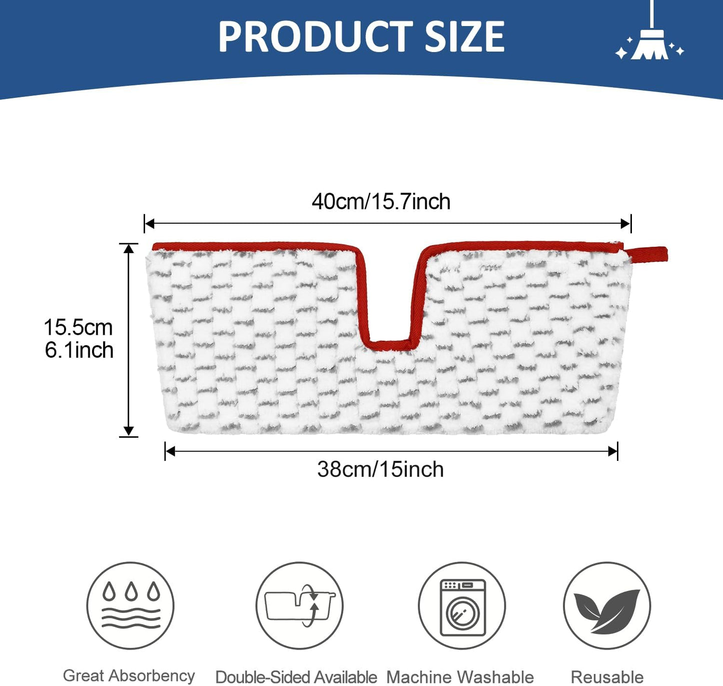 Almohadillas microfibra mopa con rociador compatibles Promist MAX