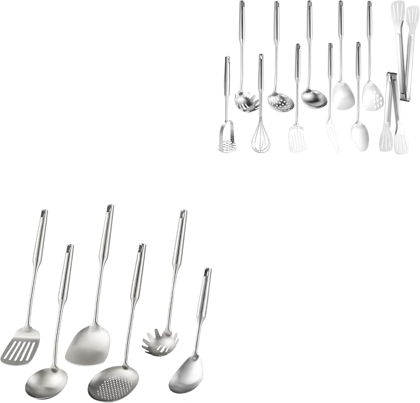 Juego Utensilios Cocina Acero Inox