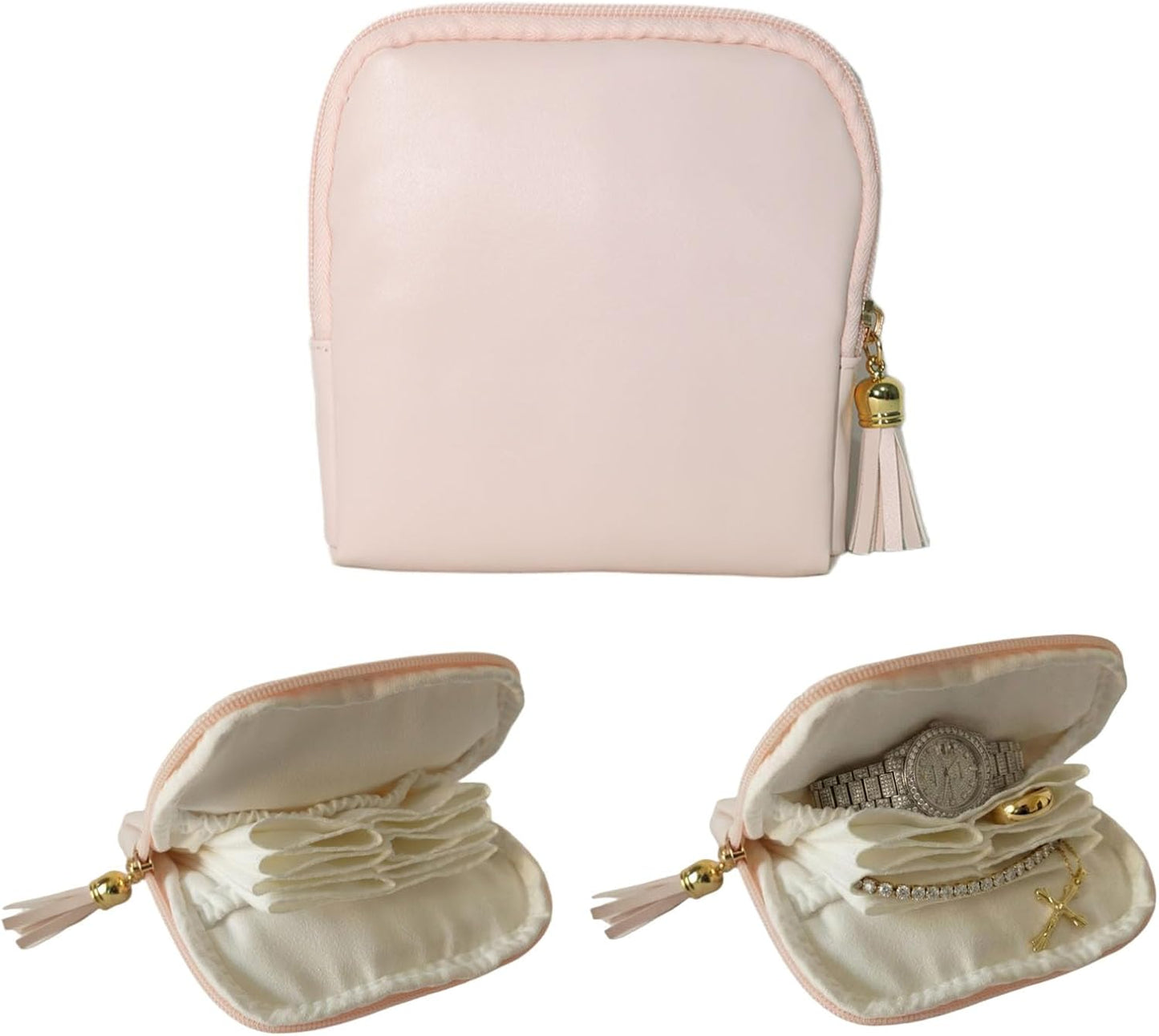 Bolsa terciopelo impermeable para joyas mujer