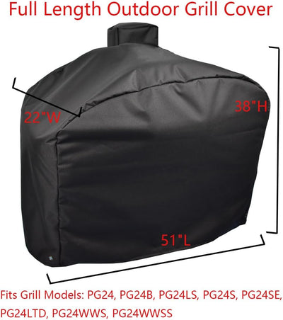 Cubierta para parrilla pellets 24pulg Camp Chef SmokePro resistente
