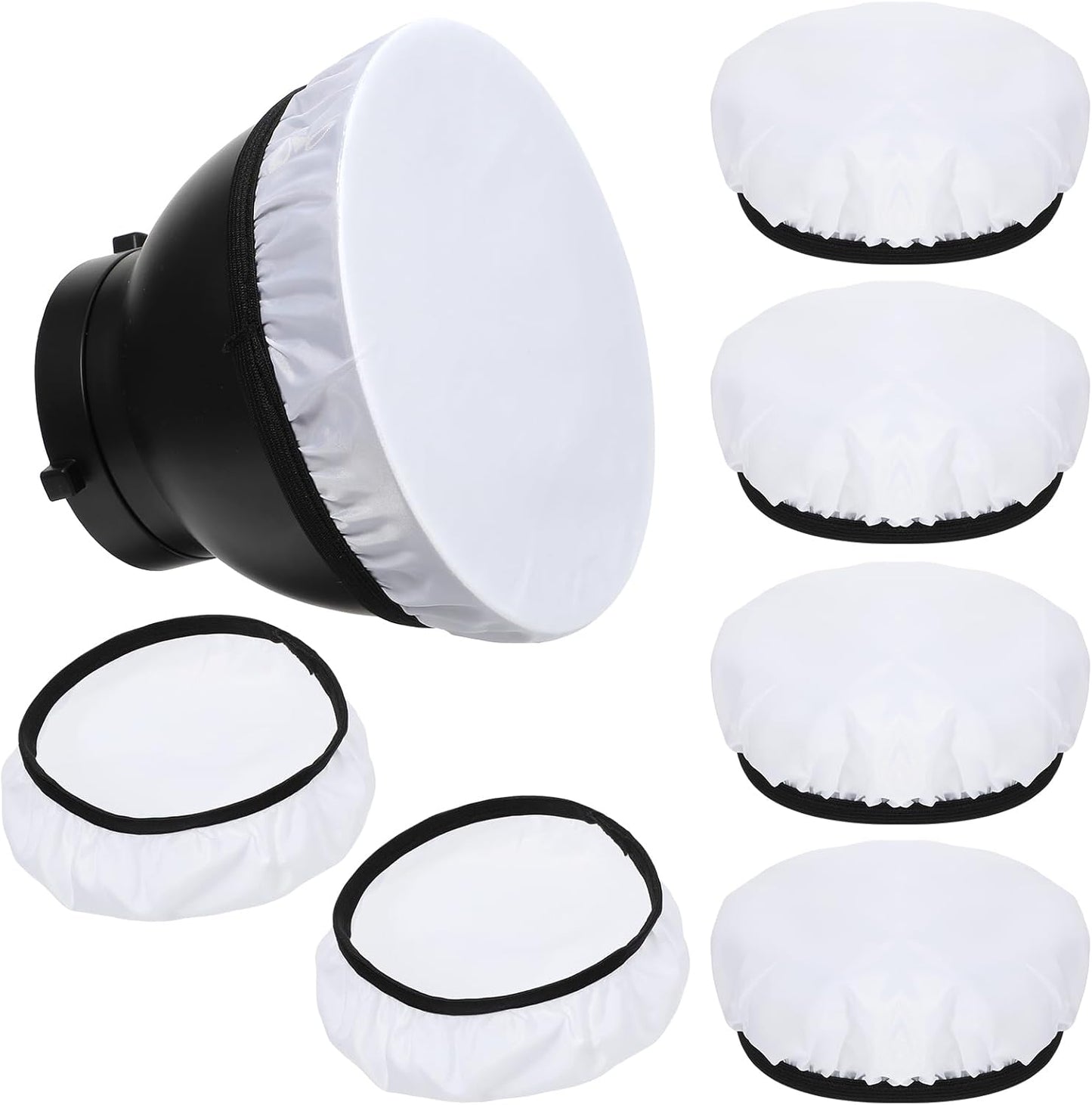 Difusor luz 7/18cm suave cubierta lampara 6 pzas