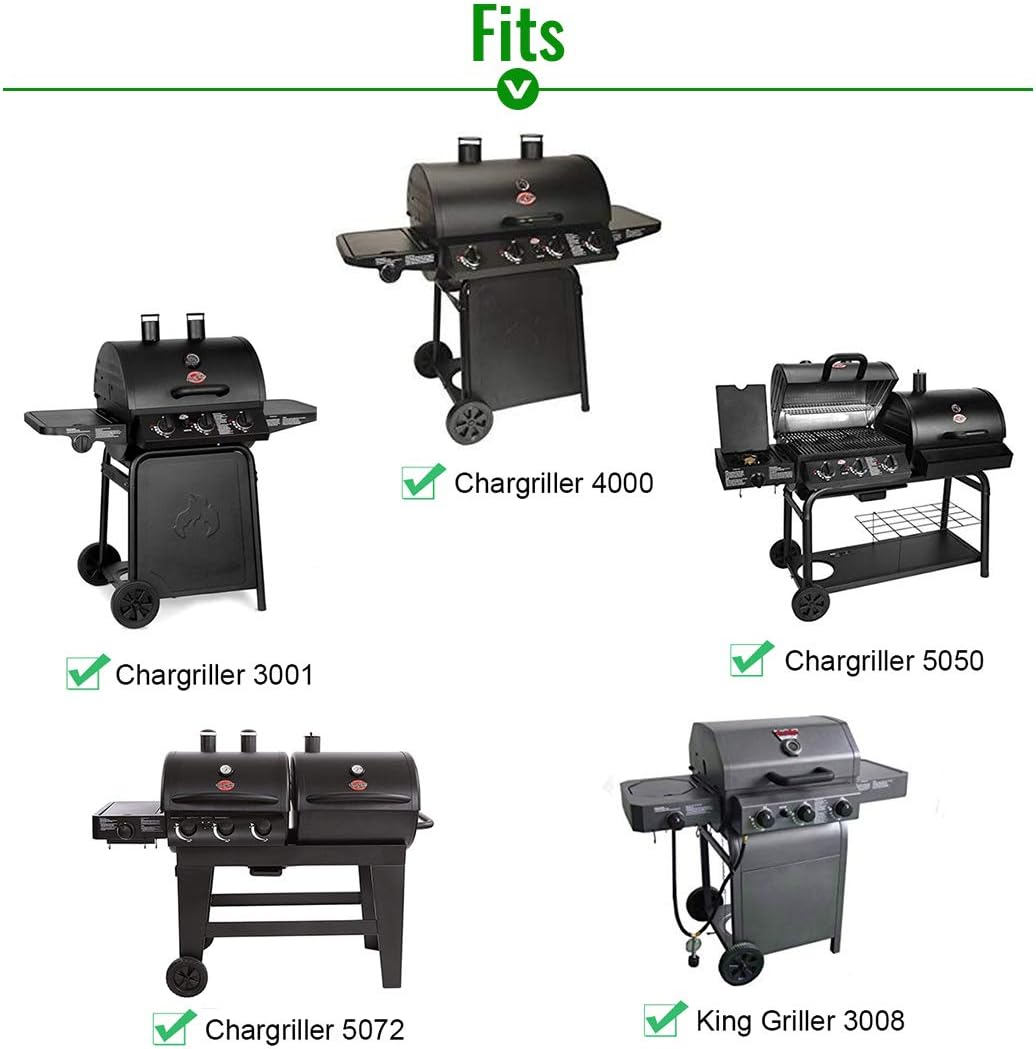 Piezas parrilla repuesto deflector King Griller negro