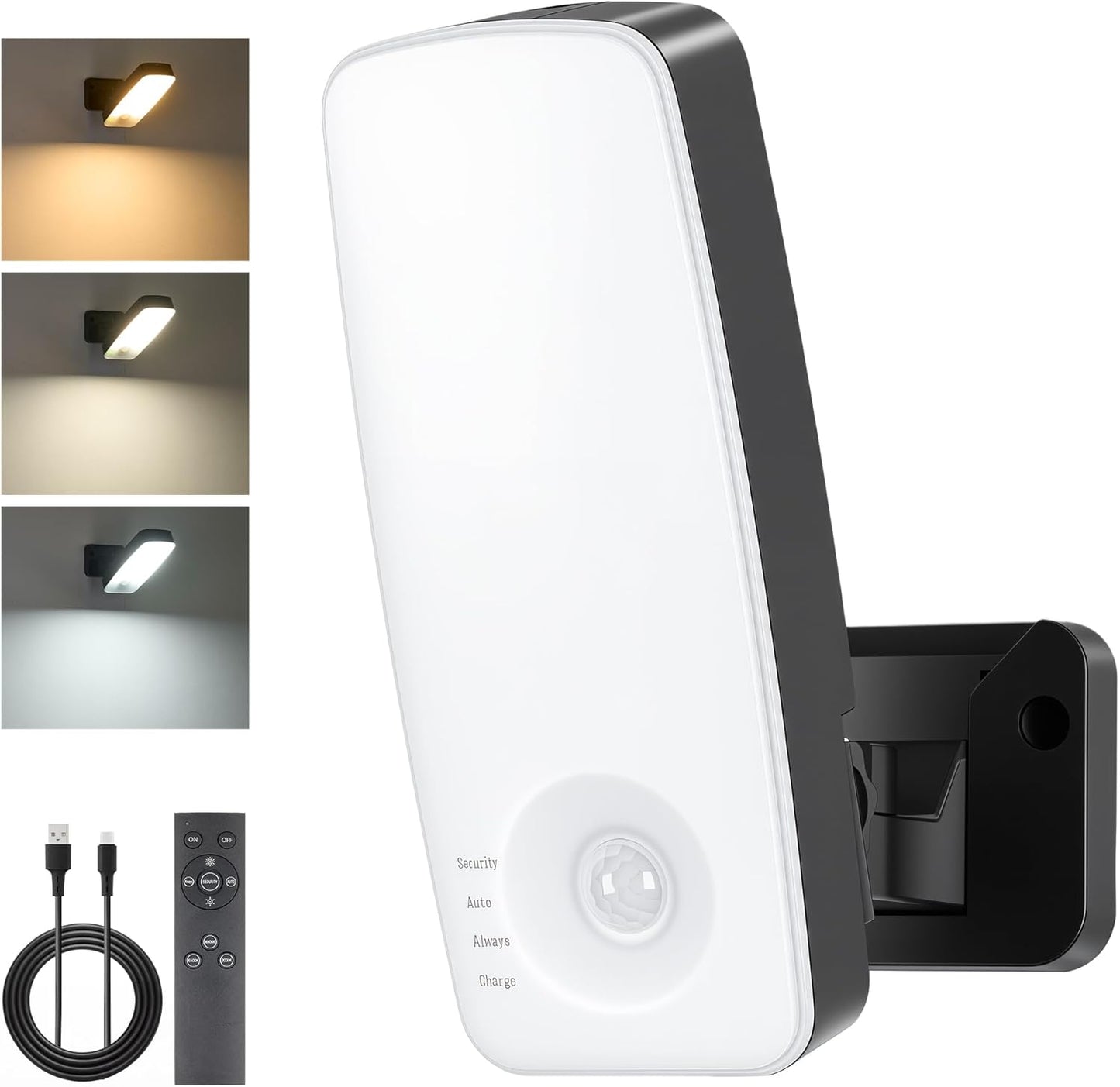 Luz inalámbrica sensor movimiento 10000mAh 3 modos IP65
