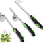 Extractor malezas acero inox 3 pzas herramienta jardín