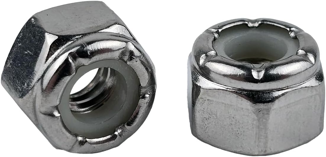 Tuercas nylon acero inox 1/4-20 set 25
