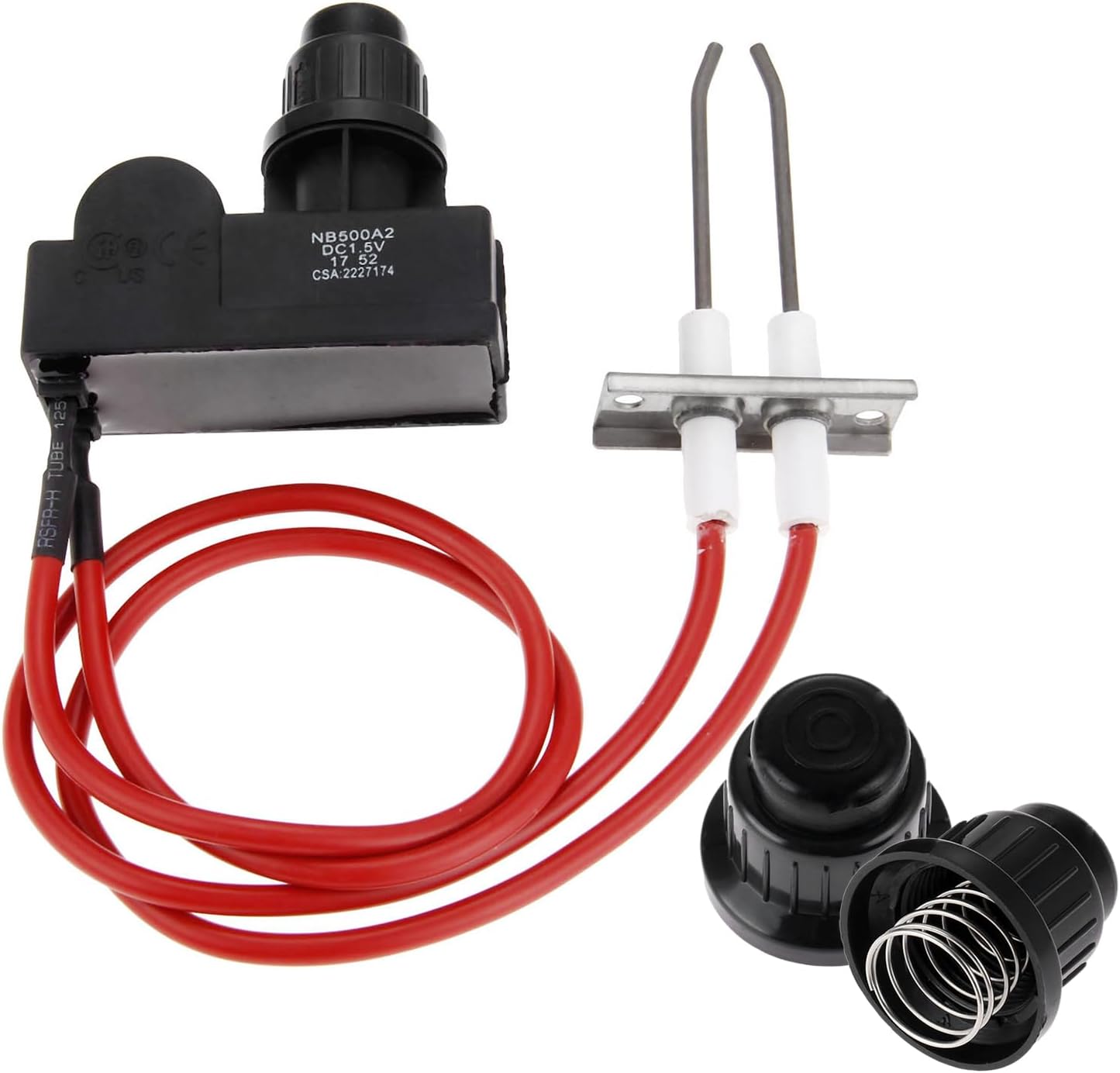 Encendedor gas propano doble electrodo 17.717pulg