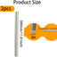 2 Varillas Roscadas M6 x 11.8pulg Acero Inox 304