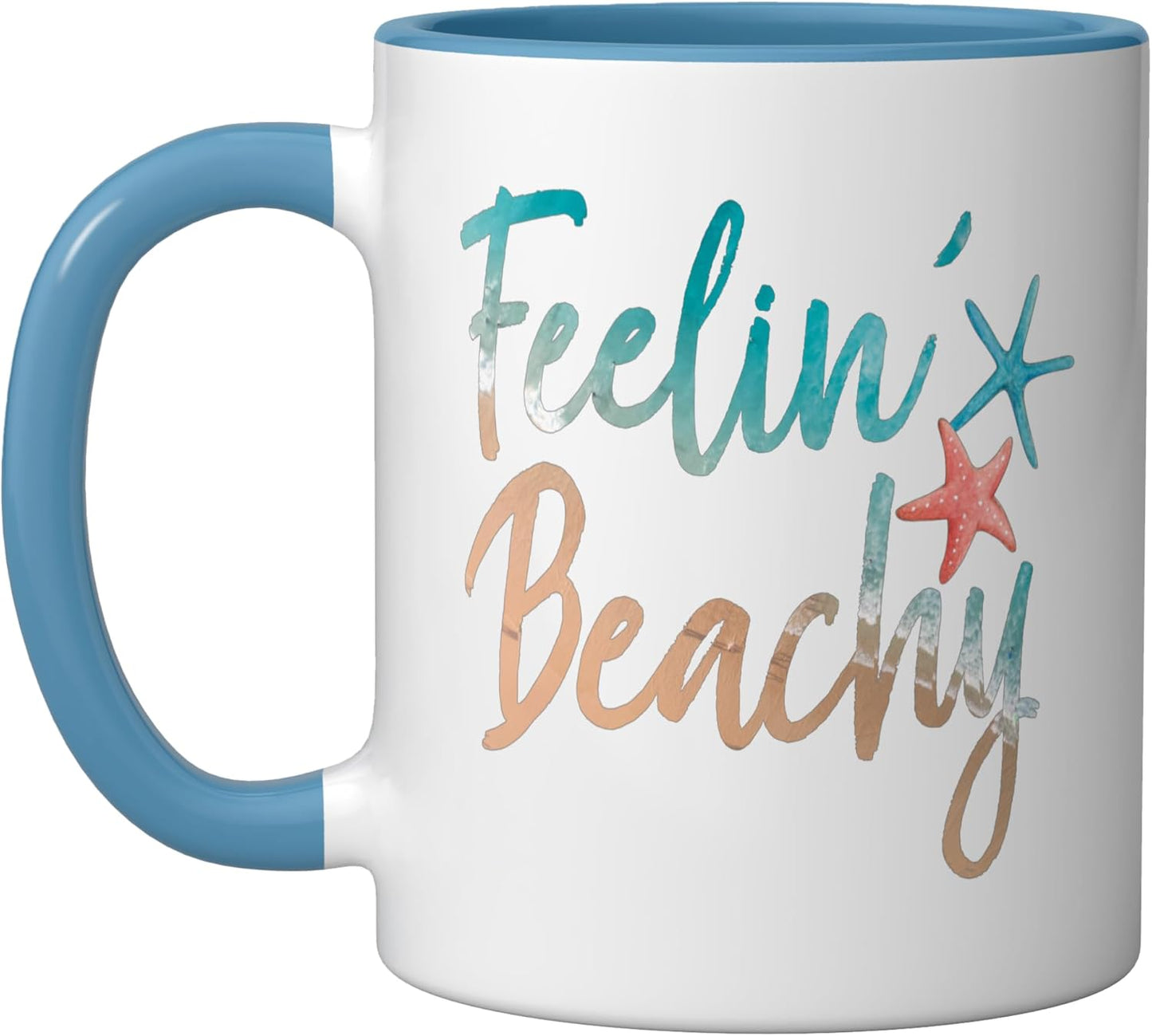 Taza cerámica Starfish Nautical Beach Vibes Feelin' Beachy Summer