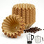 Filtros café Elite Gourmet perforados 6 tazas madera natural 250uds