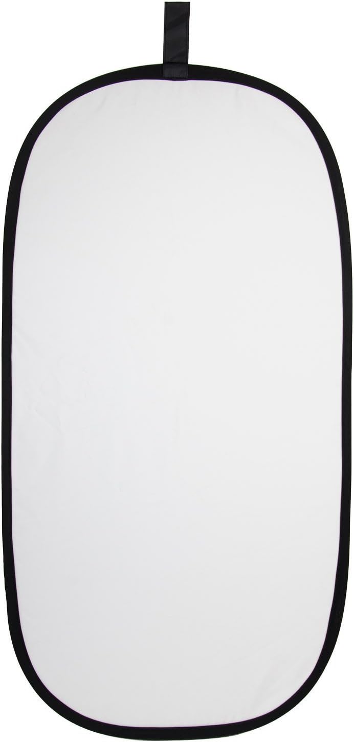 Reflector plegable 2en1 color plateado 20x40