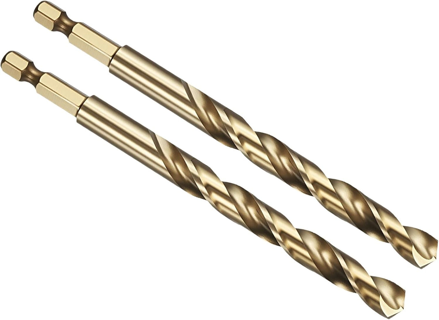 Broca hexagonal 3/8 pulg acero M35 cobalto cambio rápido