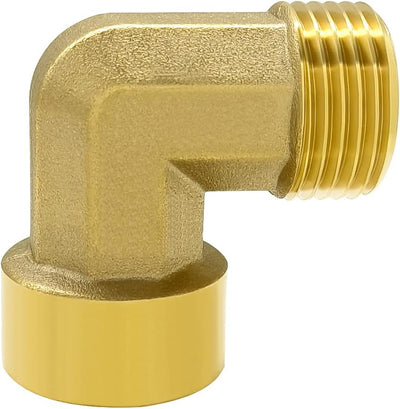 2 Unids Conector Codo Manguera Jardín 3/4pulg GHT