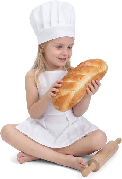 Disfraz chef para bebé con delantal ajustable niña