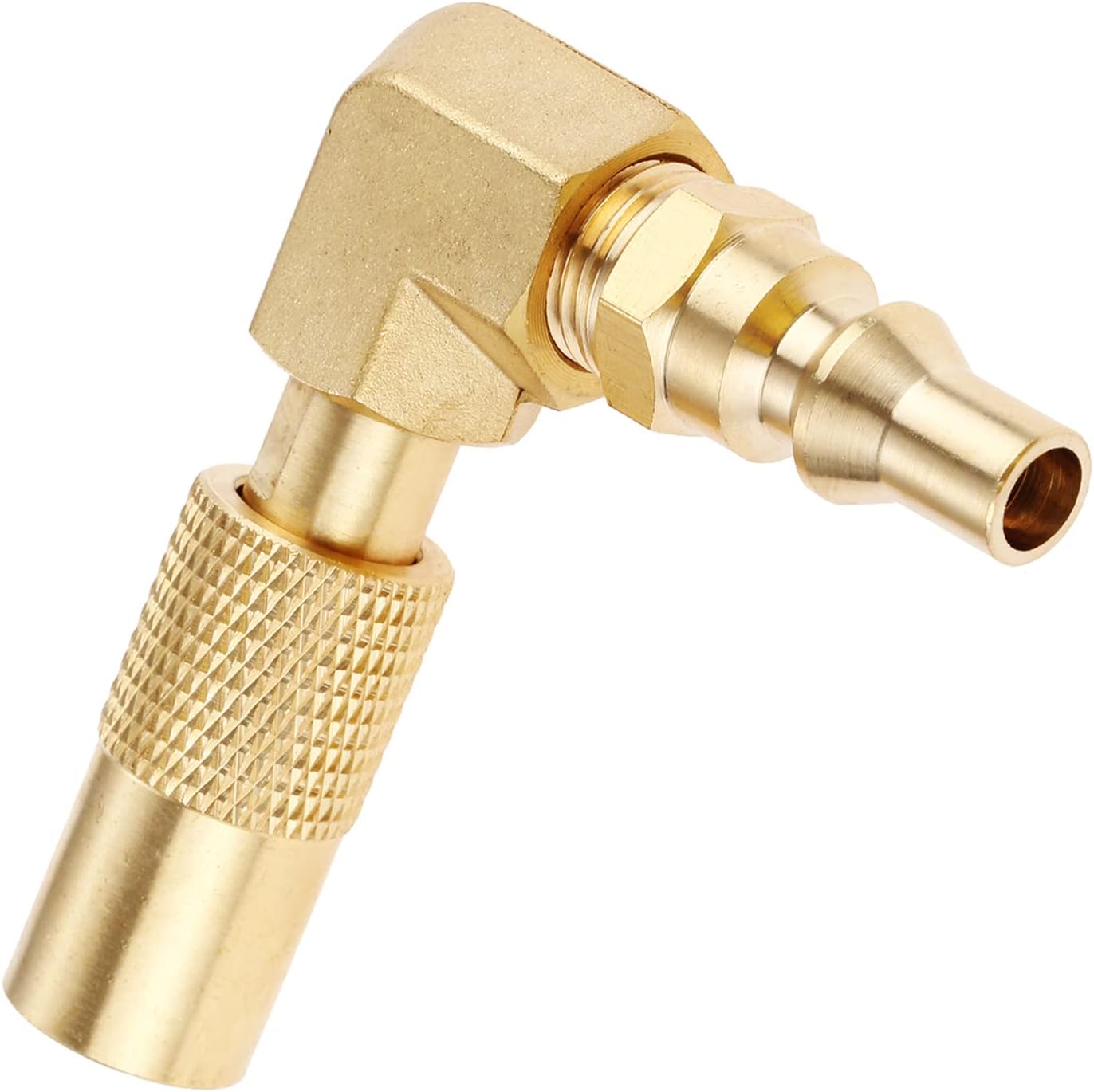 Adaptador RV 1/4pulg codo 90grados para parrilla 17-22pulg