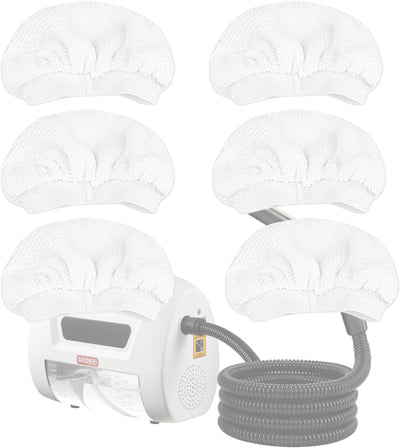 6 Pzas Paños Microfibra para Limpiador de Vapor Comp con Dupray