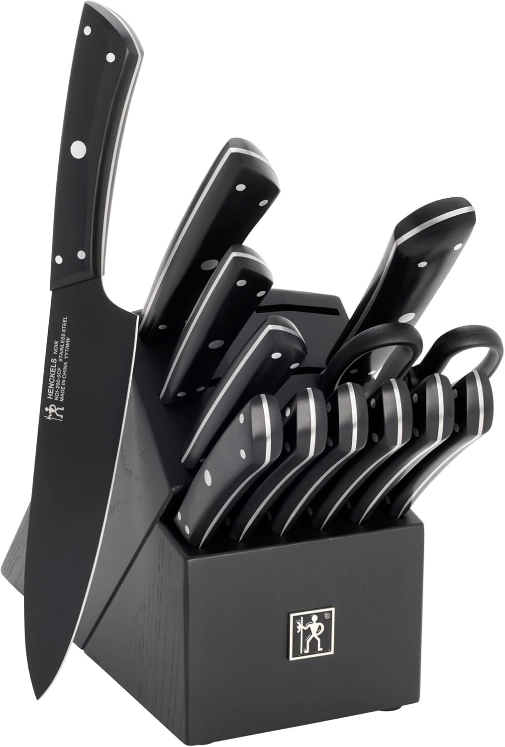 Juego de cuchillos Henckels Noir 13 piezas