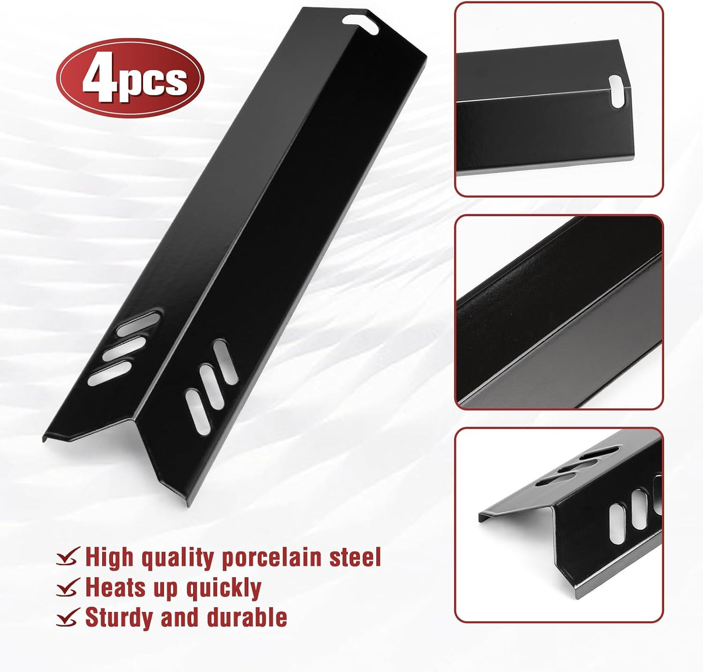Repuesto parrilla gas 15" cubiertas DGF510SBP