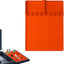Alfombrilla silicona soporte herramientas parrilla naranja