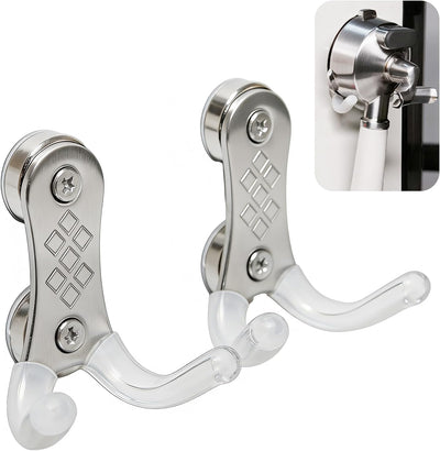 Paquete de 2 portafiltros magnéticos para pared metálica sin taladro para Breville y Ninja Luxe