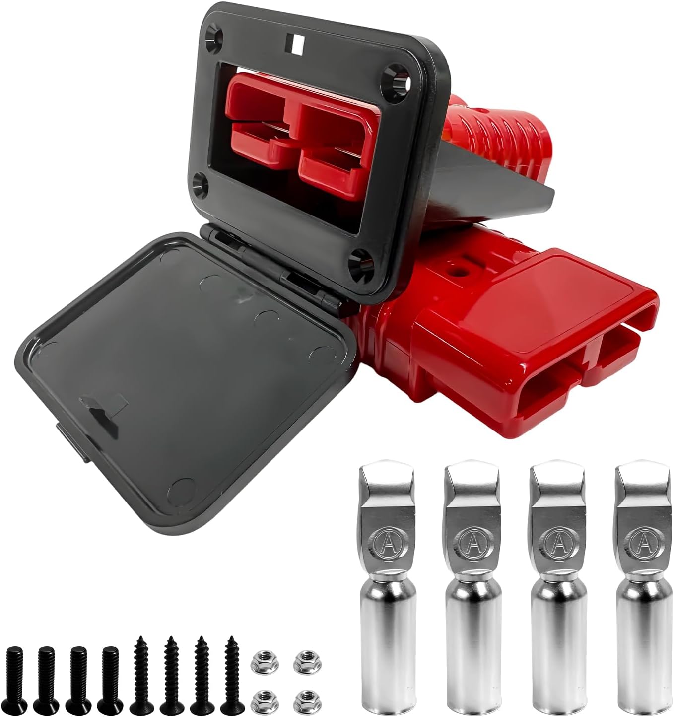 Conector rápido batería 50A 12V-36V impermeable para cabrestante
