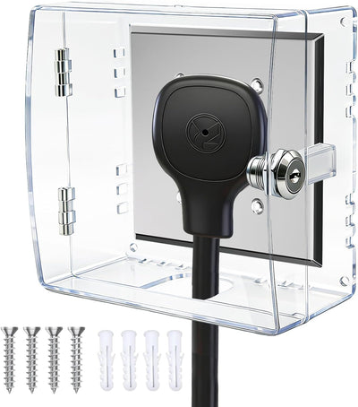 Caja seguridad cargador EV 30a 50a con 2 cerraduras