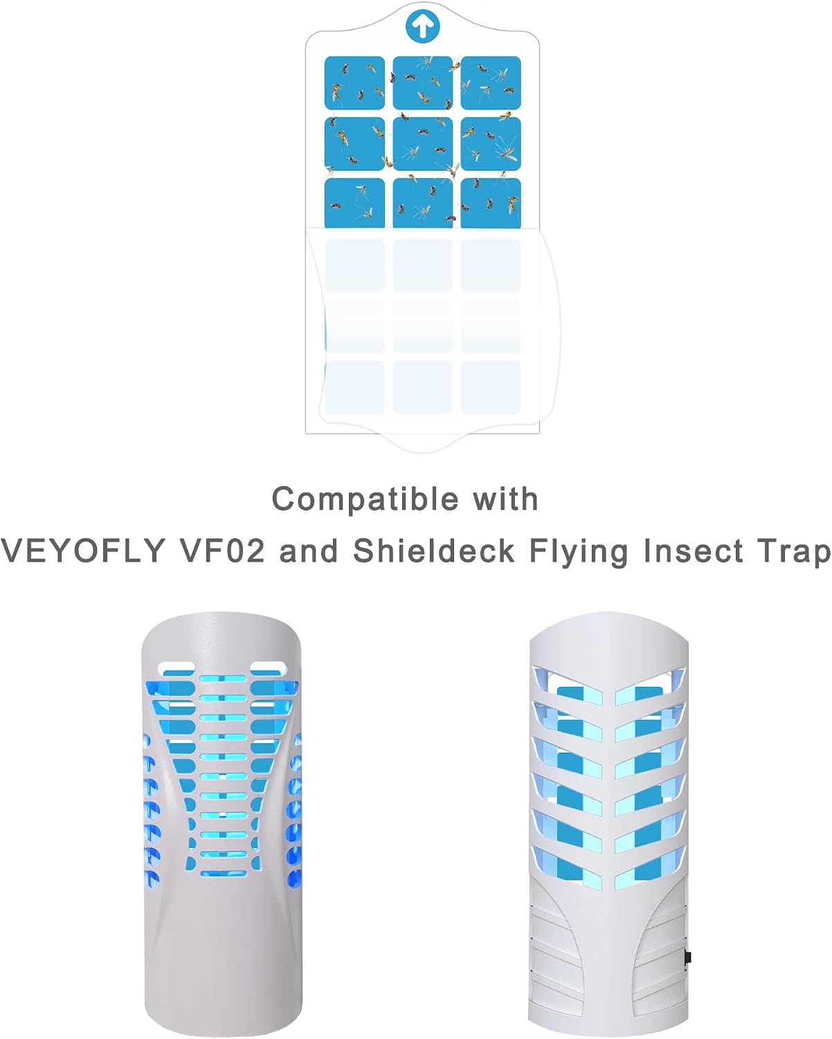 24 Pzas Repuesto Trampa Moscas Frutas VEYOFLY VF02